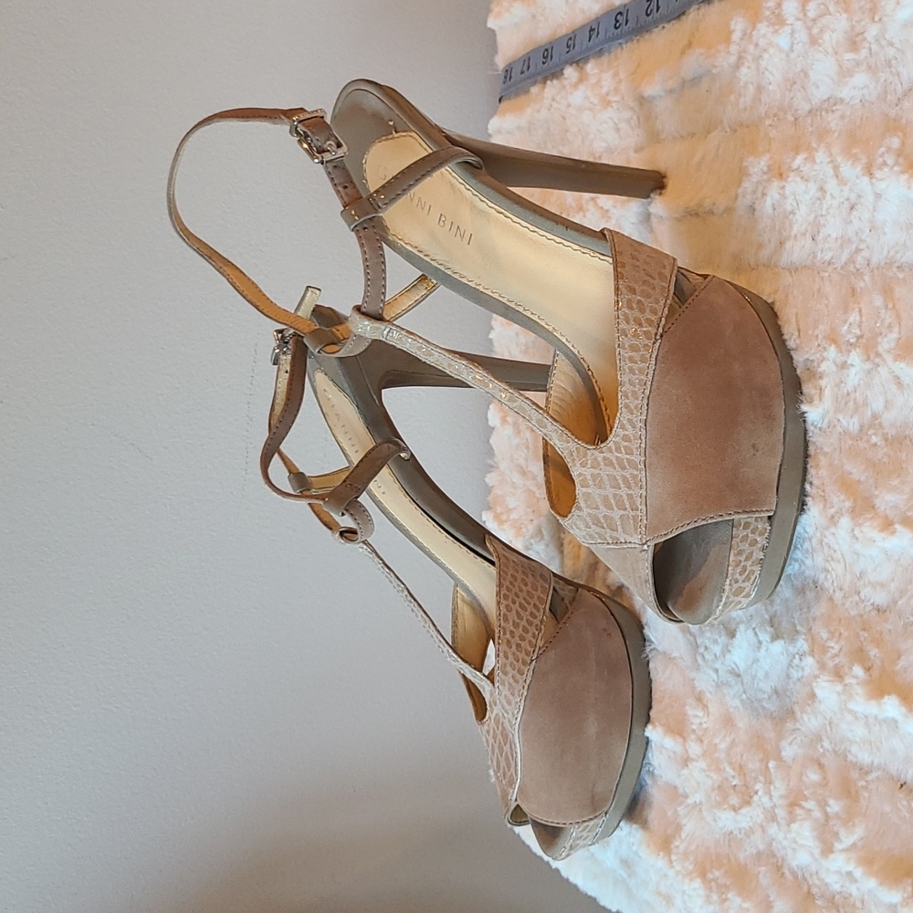 Gianni Bini t-strap platforms